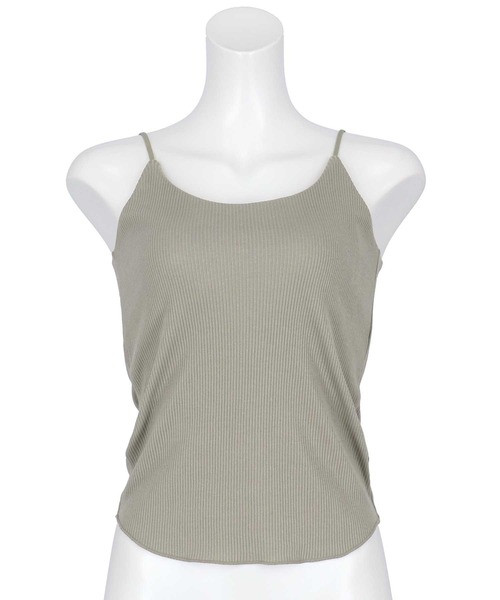 AMPHI(アンフィ)の「「ブラトップ」 カップ付きインナー キャミソール(インナーウェア/肌着・レディース・ブラック/グレー/ネイビー・L/M)」の8枚目の写真