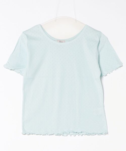 flower（フラワー）の「プチレースティーズ3（Tシャツ/カットソー・レディース・ホワイト/ブルー/イエロー・FREE）」の12枚目の写真