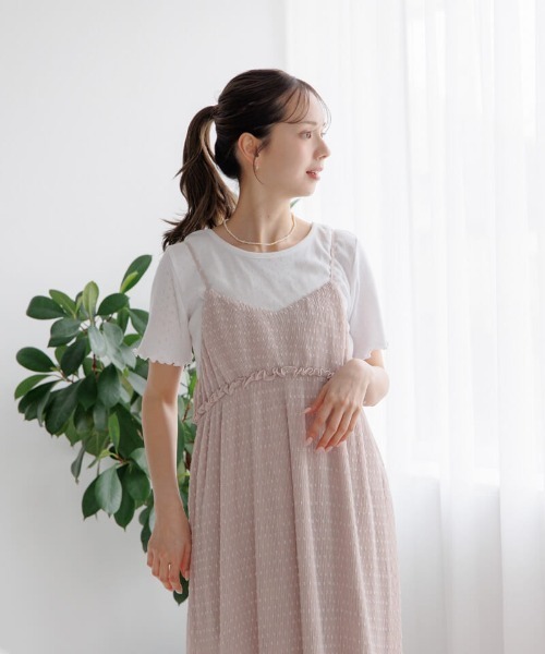 flower（フラワー）の「プチレースティーズ3（Tシャツ/カットソー・レディース・ホワイト/ブルー/イエロー・FREE）」の15枚目の写真