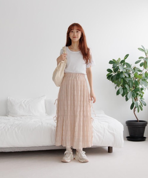 flower（フラワー）の「プチレースティーズ3（Tシャツ/カットソー・レディース・ホワイト/ブルー/イエロー・FREE）」の19枚目の写真