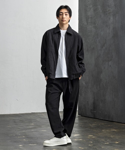 +CLOSET(プラスクローゼット)の「スクエアキルトブルゾン(ブルゾン・メンズ・ブラック/ホワイト/グリーン・X-LARGE/LARGE/MEDIUM)」の11枚目の写真