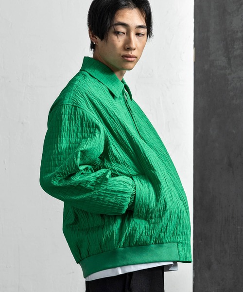 +CLOSET(プラスクローゼット)の「スクエアキルトブルゾン(ブルゾン・メンズ・ブラック/ホワイト/グリーン・X-LARGE/LARGE/MEDIUM)」の13枚目の写真