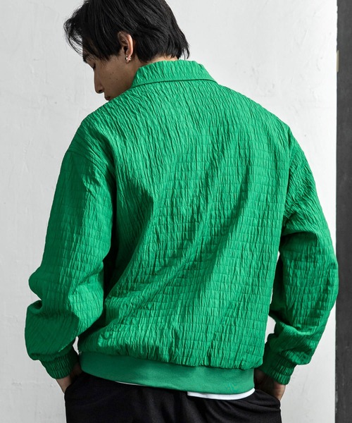 +CLOSET(プラスクローゼット)の「スクエアキルトブルゾン(ブルゾン・メンズ・ブラック/ホワイト/グリーン・X-LARGE/LARGE/MEDIUM)」の14枚目の写真