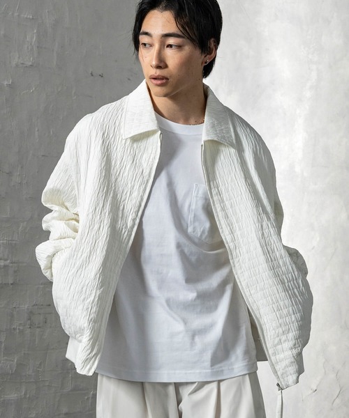 +CLOSET(プラスクローゼット)の「スクエアキルトブルゾン(ブルゾン・メンズ・ブラック/ホワイト/グリーン・X-LARGE/LARGE/MEDIUM)」の18枚目の写真