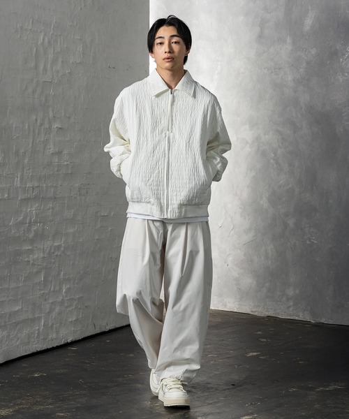 +CLOSET(プラスクローゼット)の「スクエアキルトブルゾン(ブルゾン・メンズ・ブラック/ホワイト/グリーン・X-LARGE/LARGE/MEDIUM)」の16枚目の写真