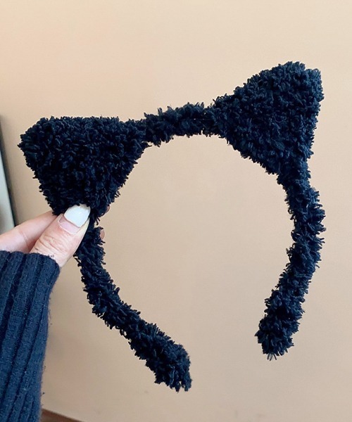 c.u.l(シーユーエル)の「ハロウィン ねこみみ もこもこ カチューシャ ヘアバンド cula1161(カチューシャ・レディース・ライトブラウン/ブラック/レッド・FREE)」の10枚目の写真