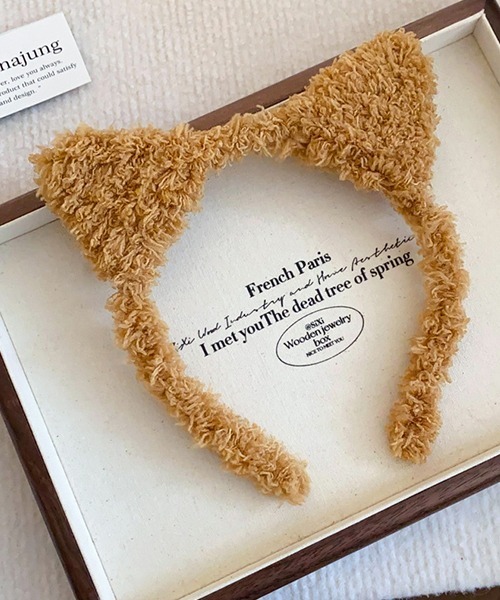 c.u.l(シーユーエル)の「ハロウィン ねこみみ もこもこ カチューシャ ヘアバンド cula1161(カチューシャ・レディース・ライトブラウン/ブラック/レッド・FREE)」の14枚目の写真