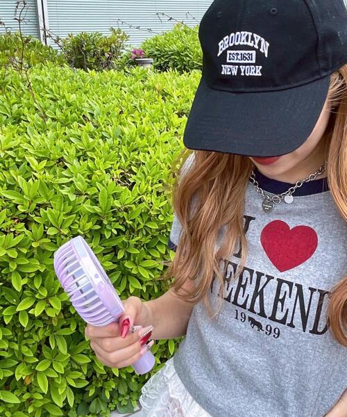 WEGO（ウィゴー）の「WEGO/オーロラハンディファン（生活家電・レディース・ホワイト/ライトパープル/ライトピンク・FREE）」の5枚目の写真