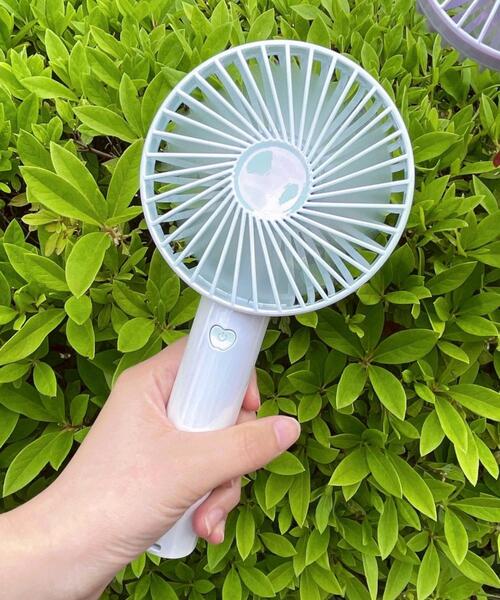 WEGO（ウィゴー）の「WEGO/オーロラハンディファン（生活家電・レディース・ホワイト/ライトパープル/ライトピンク・FREE）」の6枚目の写真