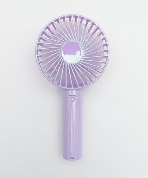 WEGO（ウィゴー）の「WEGO/オーロラハンディファン（生活家電・レディース・ホワイト/ライトパープル/ライトピンク・FREE）」の9枚目の写真