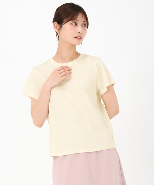 MACHATT フォトT photo Tシャツ マチャット ベージュ セール】2025春夏新作 バックフォトTシャツ（Tシャツ/カットソー
