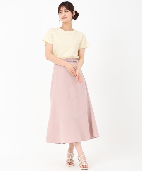 MISCH MASCH(ミッシュマッシュ)の「バックフォトTシャツ(Tシャツ/カットソー・レディース・イエロー/グリーン/ホワイト・フリ-)」の9枚目の写真