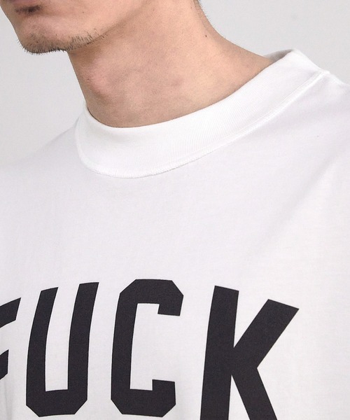 RATTLE TRAP(ラトルトラップ)の「【CHAOTIC】別注FUCK THIS LIFEプリントオーバーサイズTシャツ(Tシャツ/カットソー・メンズ・ブラック/ホワイト・M/L/LL)」の17枚目の写真