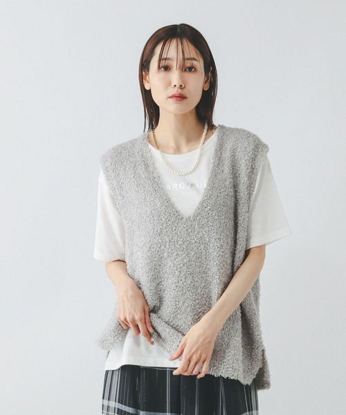 GLOBAL WORKフェザータッチベストセット GLOBAL WORK｜フェザータッチベストセットTシャツ/492319