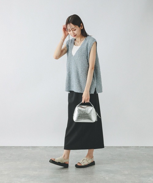 GLOBAL WORK｜フェザータッチベストセットTシャツ/492319