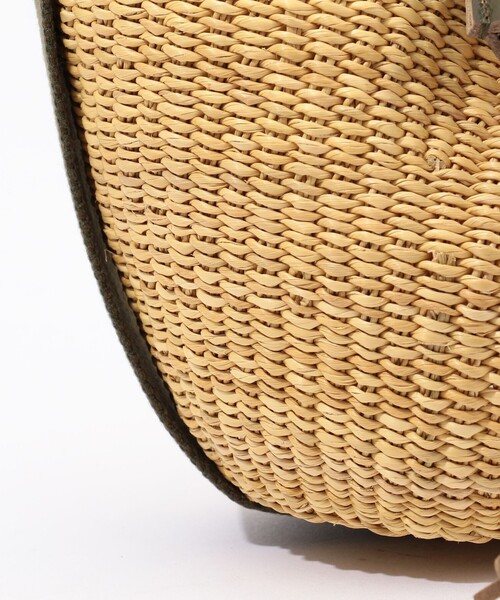 美品トゥモローランド MUUN MINI ORBI バスケットバッグ セール】MUUN MINI ORBI バスケットバッグ（かごバッグ）｜MUUN