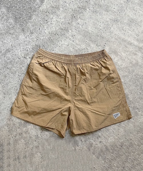 CALIFORNIA HAVE A NICE TIME !(カリフォルニアハブァナイスタイム)の「CALIFORNIA HAVE A NICE TIME! MULTI PURPOSE NTLON EASY SHORTS 撥水 軽量 水陸両用 ベルトレス(その他パンツ・メンズ・カーキ/ブルー/ローズ/パープル/ベージュ/オレンジ/ライトグリーン/ブラック・L/XL)」の3枚目の写真