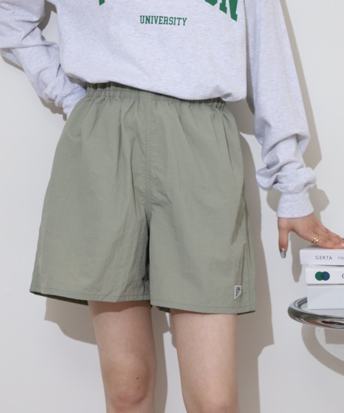 CALIFORNIA HAVE A NICE TIME !(カリフォルニアハブァナイスタイム)の「CALIFORNIA HAVE A NICE TIME! MULTI PURPOSE NTLON EASY SHORTS 撥水 軽量 水陸両用 ベルトレス(その他パンツ・メンズ・カーキ/ブルー/ローズ/パープル/ベージュ/オレンジ/ライトグリーン/ブラック・L/XL)」の5枚目の写真