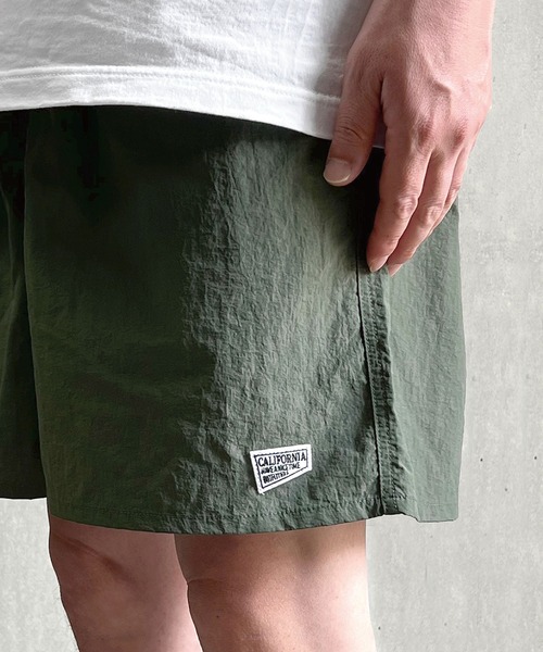 CALIFORNIA HAVE A NICE TIME !(カリフォルニアハブァナイスタイム)の「CALIFORNIA HAVE A NICE TIME! MULTI PURPOSE NTLON EASY SHORTS 撥水 軽量 水陸両用 ベルトレス(その他パンツ・メンズ・カーキ/ブルー/ローズ/パープル/ベージュ/オレンジ/ライトグリーン/ブラック・L/XL)」の9枚目の写真