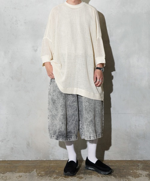 o project メッシュ 長袖 カットソー O project / オープロジェクト BOWBOW MESH TEE バウバウ