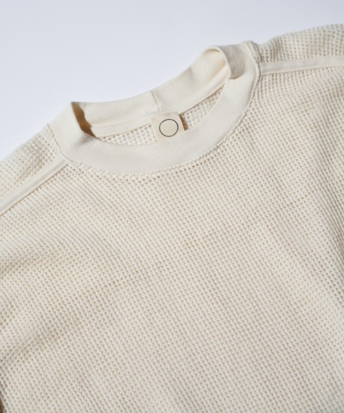 o project メッシュ 長袖 カットソー O project / オープロジェクト BOWBOW MESH TEE バウバウ
