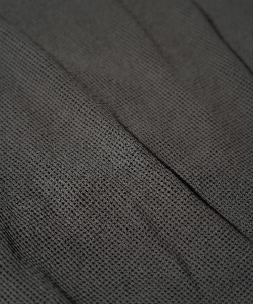 O project（オープロジェクト）の「O project / オープロジェクト BOWBOW MESH TEE バウバウ メッシュTシャツ オーバーサイズ（Tシャツ/カットソー・メンズ・ナチュラル/ブラック・MEDIUM）」の8枚目の写真