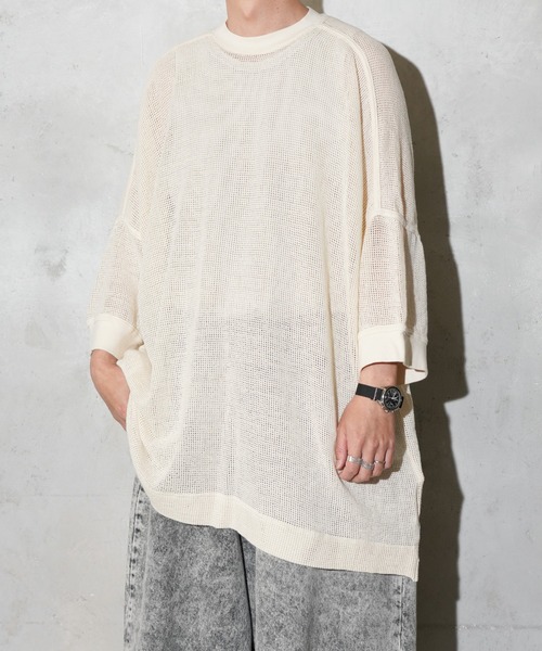 o project メッシュ 長袖 カットソー O project / オープロジェクト BOWBOW MESH TEE バウバウ