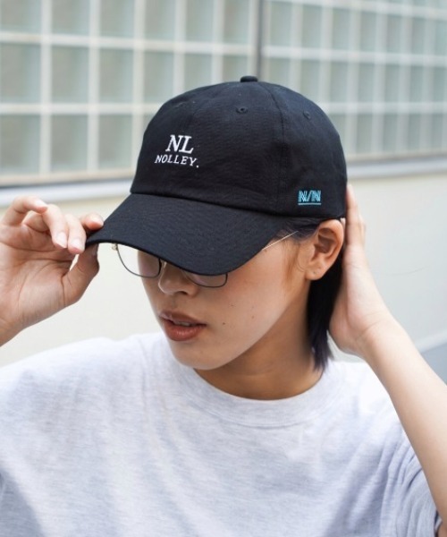 CIAOPANIC TYPY（チャオパニックティピー）の「【ユニセックス】NLシグニチャーロゴ刺繍キャップ（キャップ・メンズ・グリーン/ネイビー/ブラック・ONE SIZE）」の5枚目の写真