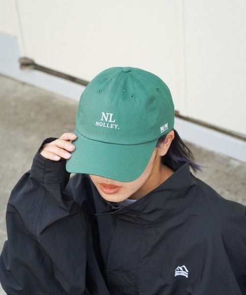 CIAOPANIC TYPY（チャオパニックティピー）の「【ユニセックス】NLシグニチャーロゴ刺繍キャップ（キャップ・メンズ・グリーン/ネイビー/ブラック・ONE SIZE）」の8枚目の写真