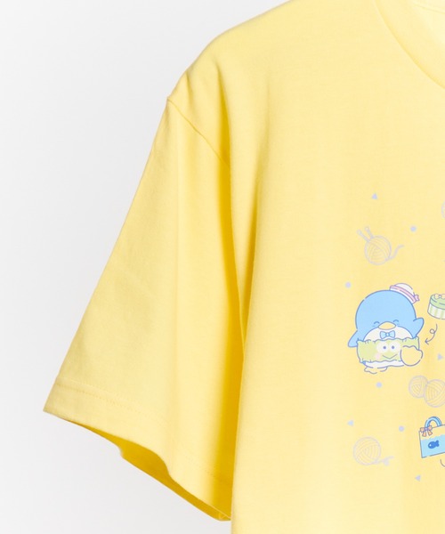 sanrio（サンリオ）の「【 HAPIDANBUI / はぴだんぶい 】5th Anniversary Tシャツ　WNI（Tシャツ/カットソー・レディース・ホワイト/イエロー・FREE）」の6枚目の写真