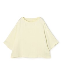 ソフトサテン ビッグTシャツブラウス