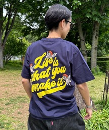 That's life（ザッツライフ）の「HEAVY WEIGHT 6.2oz ANGEL LOGO TEE 半袖 Tシャツ 夏服 トップス ビッグシルエット ユニセックス（Tシャツ/カットソー）」