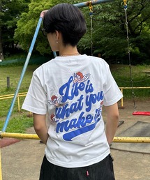That's life（ザッツライフ）の「HEAVY WEIGHT 6.2oz ANGEL LOGO TEE 半袖 Tシャツ 夏服 トップス ビッグシルエット ユニセックス（Tシャツ/カットソー）」
