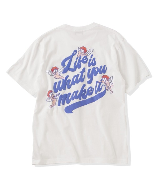 セール】HEAVY WEIGHT 6.2oz ANGEL LOGO TEE 半袖 Tシャツ 夏服
