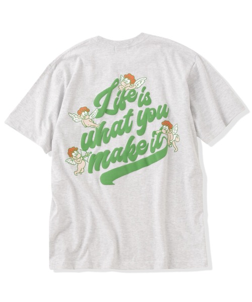 あづ 聖誕祭 Tシャツ&2Lセット セール】HEAVY WEIGHT 6.2oz ANGEL LOGO TEE 半袖 Tシャツ 夏服