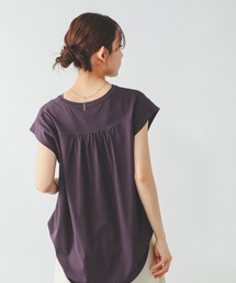 GLOBAL WORK | フローズンバックフレアフレンチスリーブ/451574(Tシャツ/カットソー)