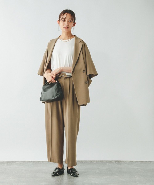 GLOBAL WORK（グローバルワーク）の「フローズンTバックフレア/451574（Tシャツ/カットソー・レディース・ミント/ロイヤルブルー/オフホワイト/ブラック/ブラウン系その他・SMALL/MEDIUM/LARGE）」の6枚目の写真