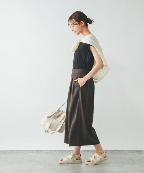 GLOBAL WORK（グローバルワーク）の「フローズンTバックフレア/451574（Tシャツ/カットソー・レディース・ミント/ロイヤルブルー/オフホワイト/ブラック/ブラウン系その他・SMALL/MEDIUM/LARGE）」の11枚目の写真