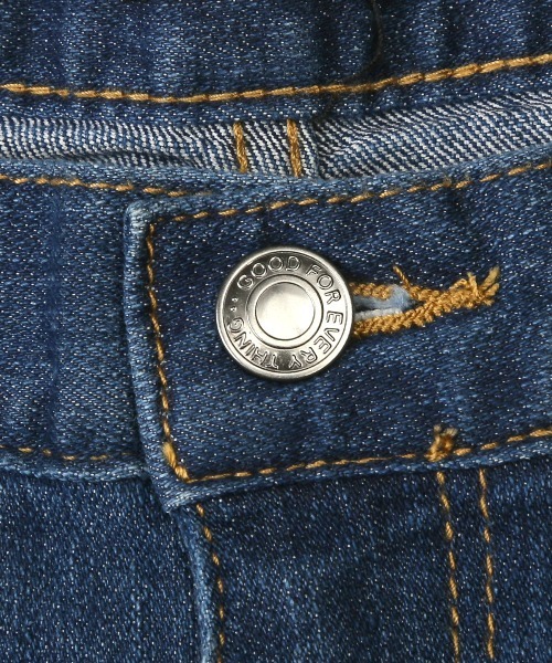 LUXSTYLE(ラグスタイル)の「アンクルスキニーデニムパンツ(デニムパンツ・メンズ・ブルー/インディゴブルー・L/M/S/XL)」の17枚目の写真