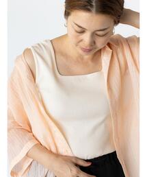 Lugnoncure | テレコスクエアネックタンクトップ(タンクトップ)