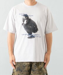 and D. petit main（アンドディープティマイン）の「【親子リンク】【綿100%】【DAD】写真半T（Tシャツ/カットソー）」