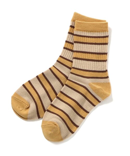 BREEZE(ブリーズ)の「ライン・ロゴソックス(ソックス/靴下・キッズ・イエロー/パープル/グリーン/レインボー/アイボリー・15 /18/21)」の13枚目の写真