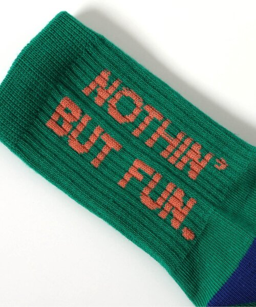 BREEZE(ブリーズ)の「ライン・ロゴソックス(ソックス/靴下・キッズ・イエロー/パープル/グリーン/レインボー/アイボリー・15 /18/21)」の14枚目の写真