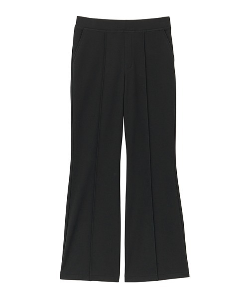 RANAN（ラナン）の「すっきりシルエット！ジャージー素材ピンタックフレアパンツ（その他パンツ・レディース・ブラック/アイボリー/ブラウン・S/M/L/LL）」の12枚目の写真