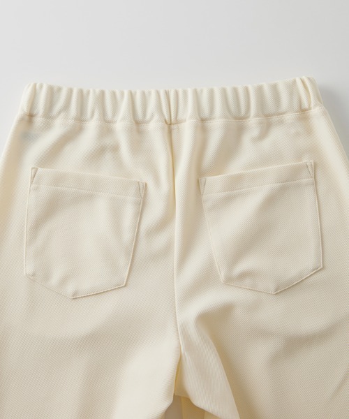 RANAN（ラナン）の「すっきりシルエット！ジャージー素材ピンタックフレアパンツ（その他パンツ・レディース・ブラック/アイボリー/ブラウン・S/M/L/LL）」の15枚目の写真