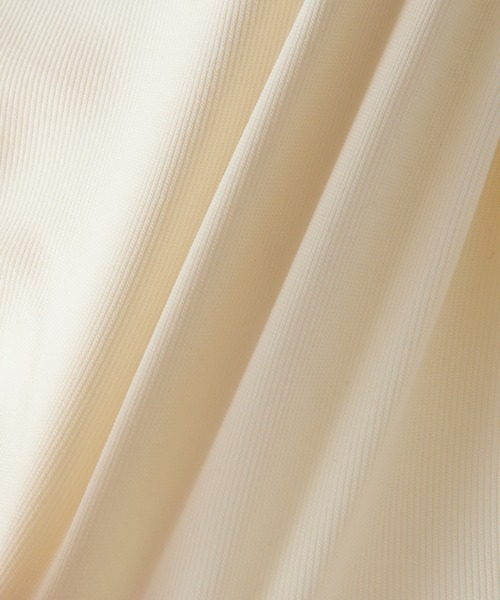 RANAN（ラナン）の「すっきりシルエット！ジャージー素材ピンタックフレアパンツ（その他パンツ・レディース・ブラック/アイボリー/ブラウン・S/M/L/LL）」の18枚目の写真