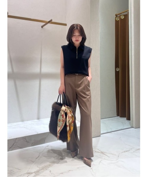 allureville（アルアバイル）の「ハーフＺＩＰプルオーバー（Tシャツ/カットソー・レディース・ブラック/グレー系その他・2）」の10枚目の写真