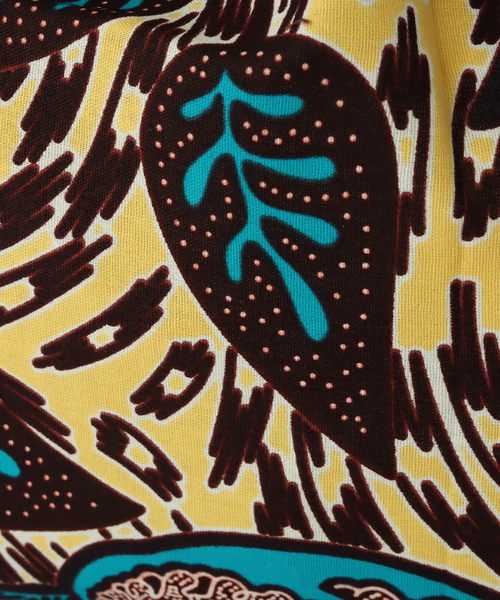 B.C STOCK（ベーセーストック）の「AFRICAN SQUARE/アフリカンスクエア パーニュ 巾着バッグ（ショルダーバッグ・レディース・レッド/グリーン/イエロー・FREE）」の5枚目の写真