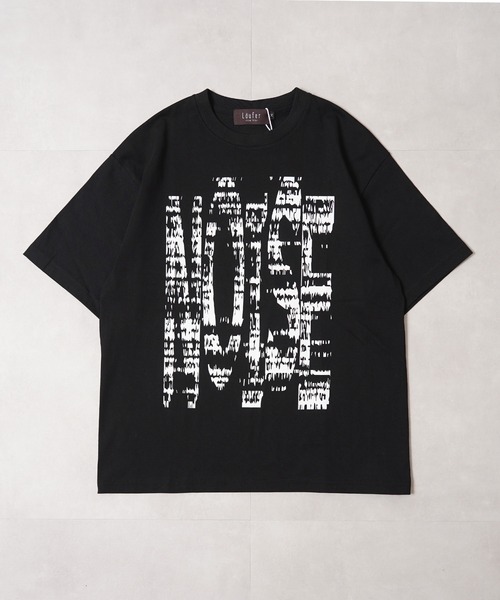 Laufer（ロイファー）の「【Laufer】 NOISE ロゴ コンパクトTシャツ / NOISE S/S Tee（Tシャツ/カットソー・メンズ・ホワイト/ブラック/スミクロ・M/L）」の15枚目の写真