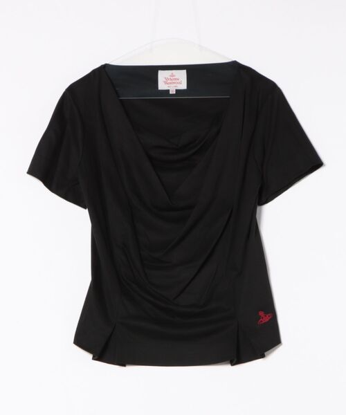 ★ヴィヴィアンウエストウッド★ドレープTシャツ ｺｯﾄﾝﾚｰﾖﾝｽﾑｰｽﾄﾞﾚｰﾌﾟﾄｯﾌﾟ（Tシャツ/カットソー）｜Vivienne